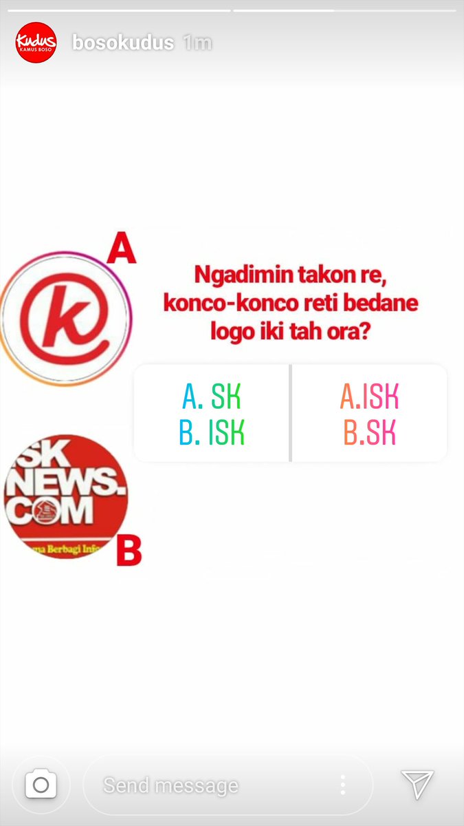 SekitarKudus's tweet image. Keisengan admin Boso Kudus 😔

#skinfo