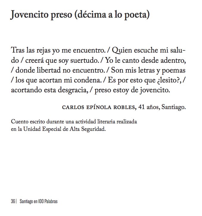 STGO EN 100 PALABRAS (@S100P) Twitter