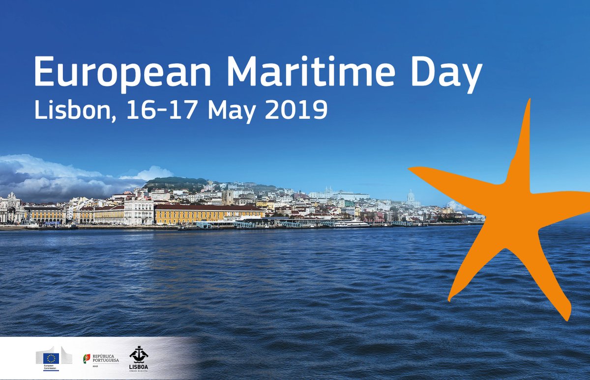 The European Maritime Day conference will take place next year in #Lisbon, Portugal, on 16-17 May. However, you can also bring #EMD to your country by organising a local event between 1 April and 30 June 2019. More info >> saferatlantic.eu/NewsDetail?Med…