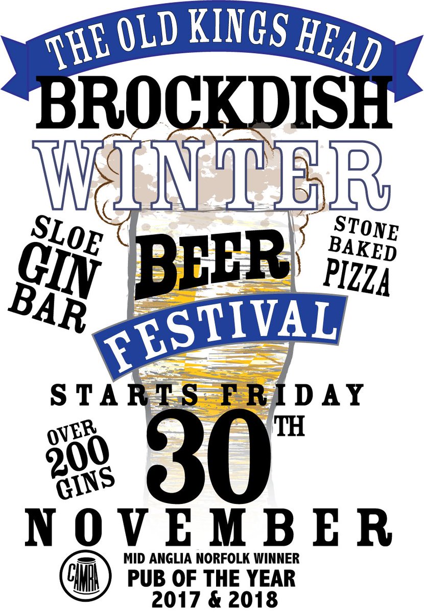 OKHBrockdish's tweet photo. Winter Beer Festival Friday 30th November 2018 - https://t.co/aMy8lNgpqk https://t.co/putHxeR4hk
