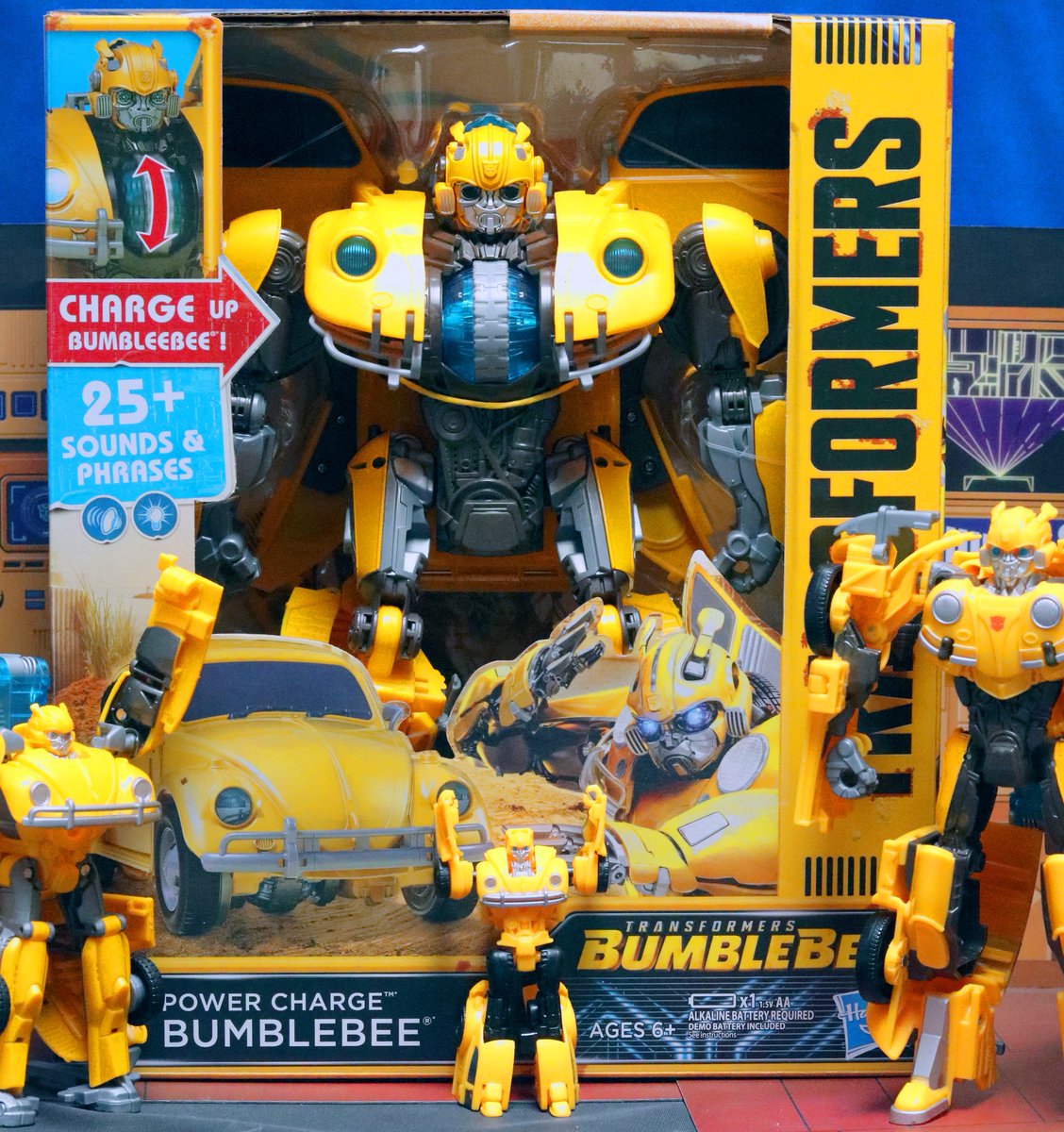 hasbro transformers bumblebee power charge