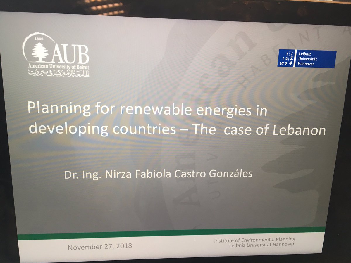 Boom_Renewables's tweet photo. It was my pleasure to be part of the lecture with Dr. Julia Wiehe at @LeibnizUni. The Environmental Planning-students were very motivated in questions, discussions &amp; sharing of energy situation from their home countries @Energy_AUB @MSFEA_AUB https://t.co/uAfhUoAEei