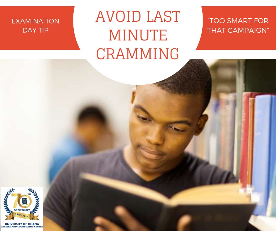 _K_LARBI's tweet image. Last minute cramming comes with many inconveniences. #AvoidIt #TooSmartForThat.