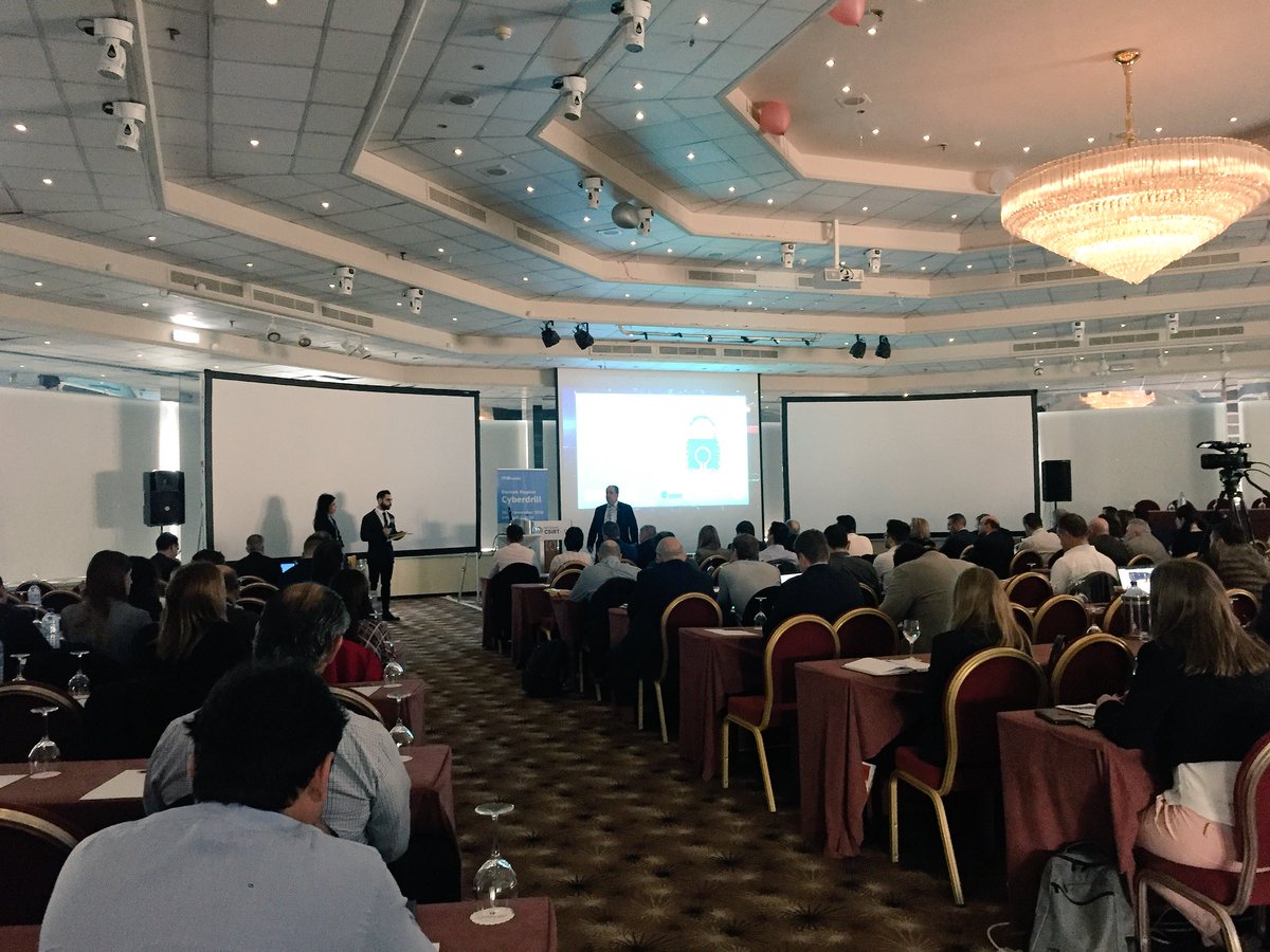 PeratikosP's tweet photo. At the «Europe Region Cyberdrill» Conference in Limassol #Cyprus
📍@straphaelresort
#OCECPR #CSIRTCY https://t.co/Tkmqx6n3Pc