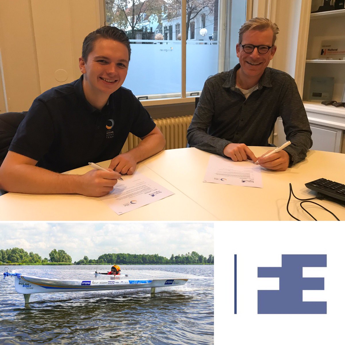 femto_delft's tweet image. Today @femto_delft signed our new sponsorship agreement for 2019 with @TUDelftSBT and help them to achieve their goals #weenableinnovation #femto #tudelftsolarboat