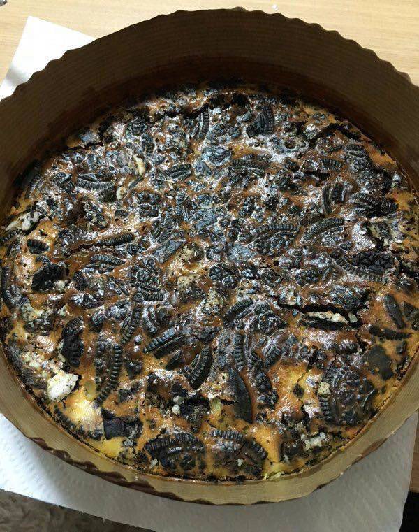 えっ・・・ケーキだよね？？なんだかパッと見虫に見える・・・