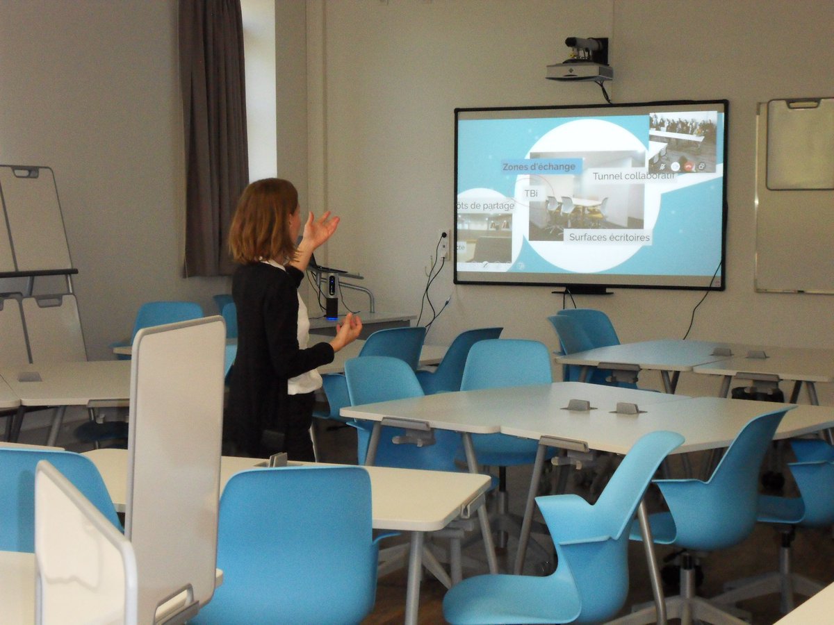 InstitutAgroMtp's tweet photo. Double coupé de ruban hier à l'@rchipel_fr et l'Agroforum sur le campus de La Gaillarde avec @gilleshalbout et Anne-Lucie Wack, suivie d'une visite guidée avec @SarahClerquin de la salle immersive et des nouvelles salles pédagogiques connectées inaugurées avec @COMUE_LRU https://t.co/3qrS54YMKD
