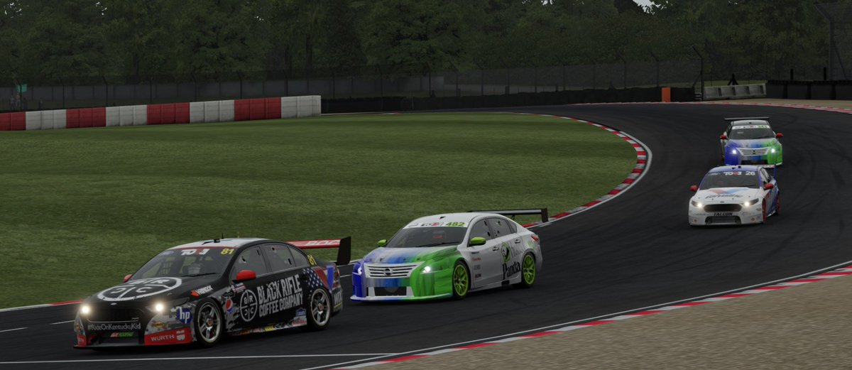 ViolentPandaRac's tweet photo. Not a great finish for us last night, but some bloody good racing, and some real fast drivers to. #respect @TheReal_TORA #v8sc #xbox #xboxone #Nissan #ultima #Forza7 #Forza #forzamotorsport #esports https://t.co/VNDmmeOyPq