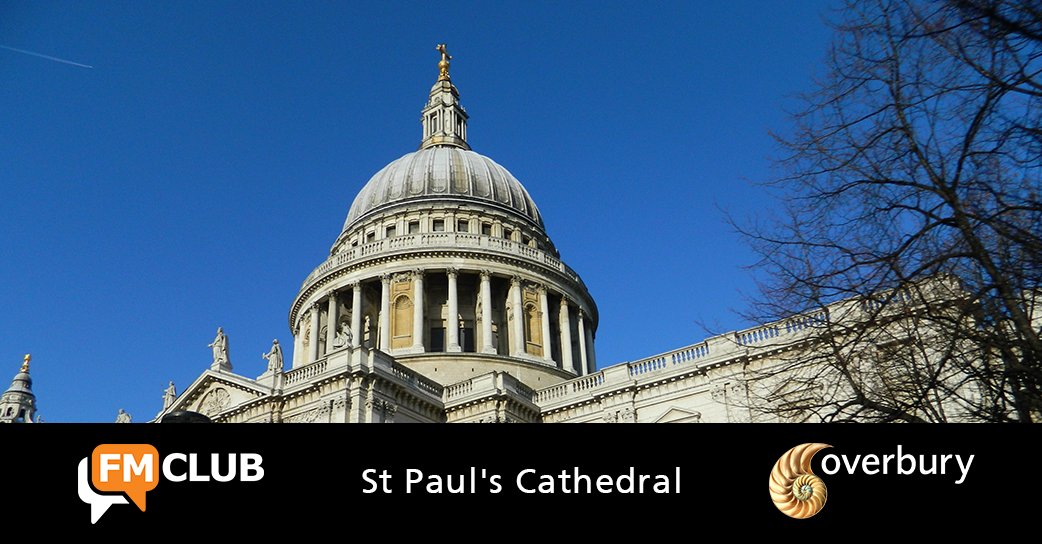 Overburyplc's tweet photo. Today we're going behind the scenes of St Paul's Cathedral for our #FMclub event. Follow our Instagram stories to come along: https://t.co/2Nw2eRc3lm #behindthescenes #facilitiesmanagement https://t.co/y1VZO0OXH9