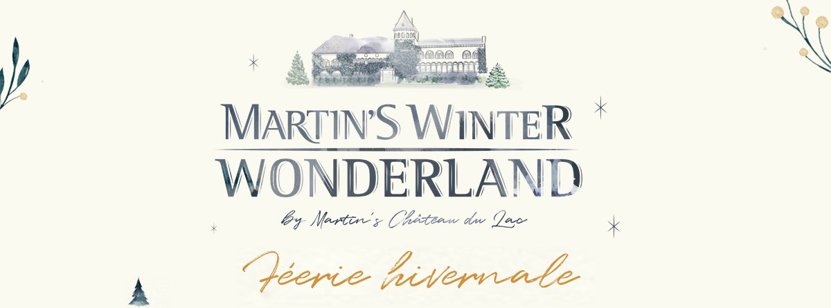 Découvrez le Martin's Winter Wonderland du 26 novembre au 6 janvier au Martin's Château du Lac : ambiance féerique avec chalet et patinoire ! Infos : bit.ly/MartinsWinterW… #martinswinterwonderland #martinschateaudulac #martinshotels #genval