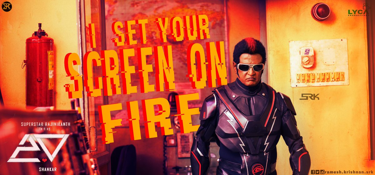 srk_studios's tweet photo. #2Point0 #Lyca #LycaProductions #Shankar #ARRahman #CHITTIBACK #2Point0FromThursday #Rajinikanth #srk_studios #ramesh_krishnan_srk https://t.co/GtsxaqMCrN