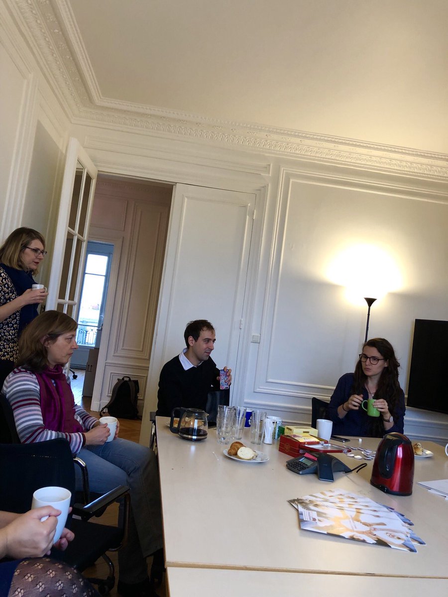 i_engagement's tweet photo. Deuxième #PetitDéjeuner 🥐 organisé par l’Institut de l’Engagement à #Lascenseur, avec Citizen Corps (et leur programme @BecomeFr) 👌🏼
Objectifs: faire découvrir nos nouveaux bureaux parisiens, apprendre à se connaître et échanger sur nos missions.
#LiveIDE2018 https://t.co/N4zCeTC85v