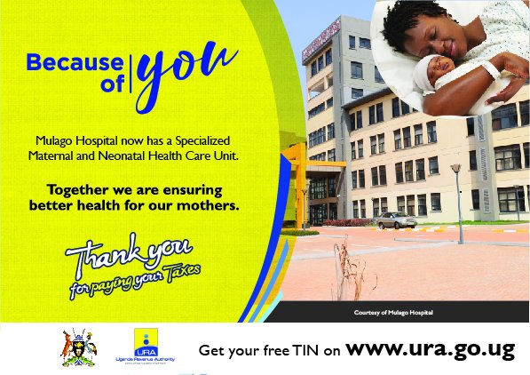 #BecauseOfYou @MulagoHospital now has a state of the art facility for our mothers. Thank you for paying your taxes. @URA_CG @hmsaka3 @irumanyika