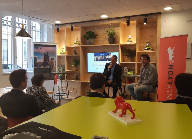 Merci <a href="/ThierryPicq/">Thierry Picq</a> et @renaudsornin pour leur intervention sur l’innovation managériale dans le cadre d’une journée lyonnaise @Nextdoor_fr  St Lazare avec <a href="/InvestInLyon/">Invest in Lyon</a>