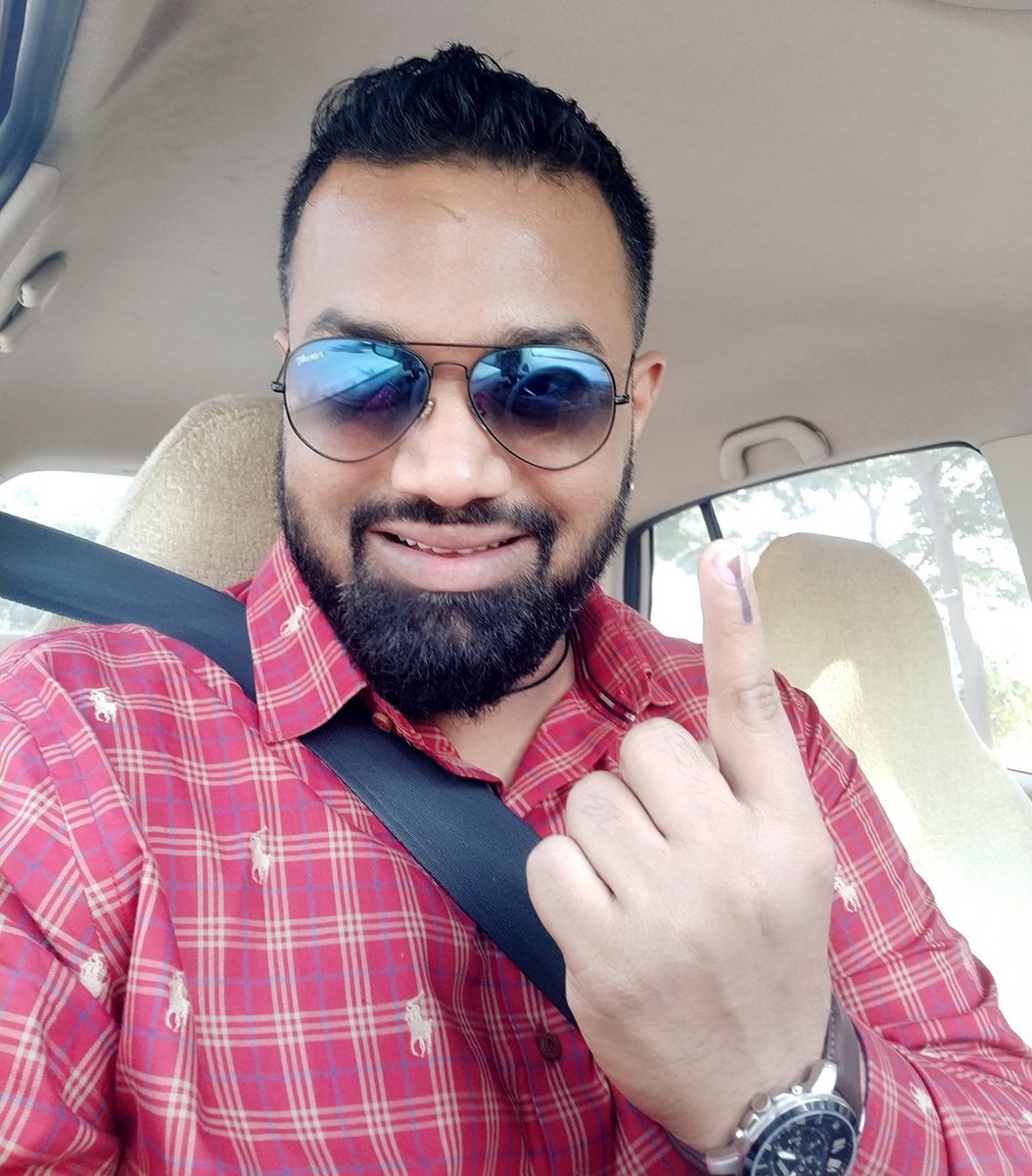 RJGaurrav's tweet photo. Exercising my right, Voted. You ?
#RJGaurrav #MadhyaPradeshElections #InkOnMyFinger #VoteIndoreVote #Election #IndoreKaGaurav #MPElections2018 #CEOMPElections #Vote #Elections #Indore #MadhyaPradesh #MP #WednesdayMotivation #MizoramElections #WednesdayThoughts https://t.co/ku17Yb2MB0