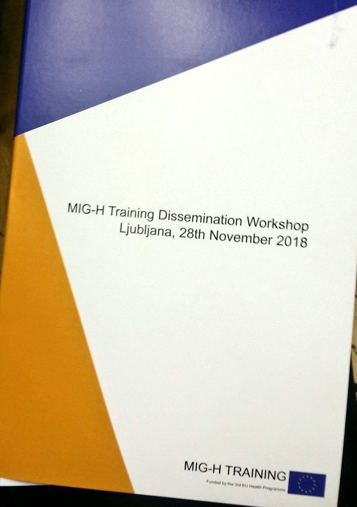 VesnaBjegovic's tweet image. #MIGH2018 involved #localisation of #trainingmodules responding to specific environments of 10 countries with 78 experts' contribution! The first learning outcomes: increased competences to deal with #MigrantsHealth | #EPH2018 @ASPHERoffice
09-17:00, Room E6.