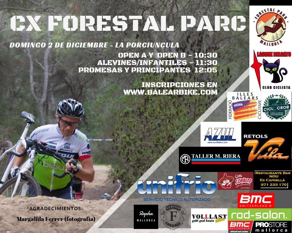 cxbaleares's tweet photo. El próximo domingo 2 de diciembre a partir de las 9.30h
CX Forestal Parc La Porciuncula @_FCIB https://t.co/E5zHNGztoa