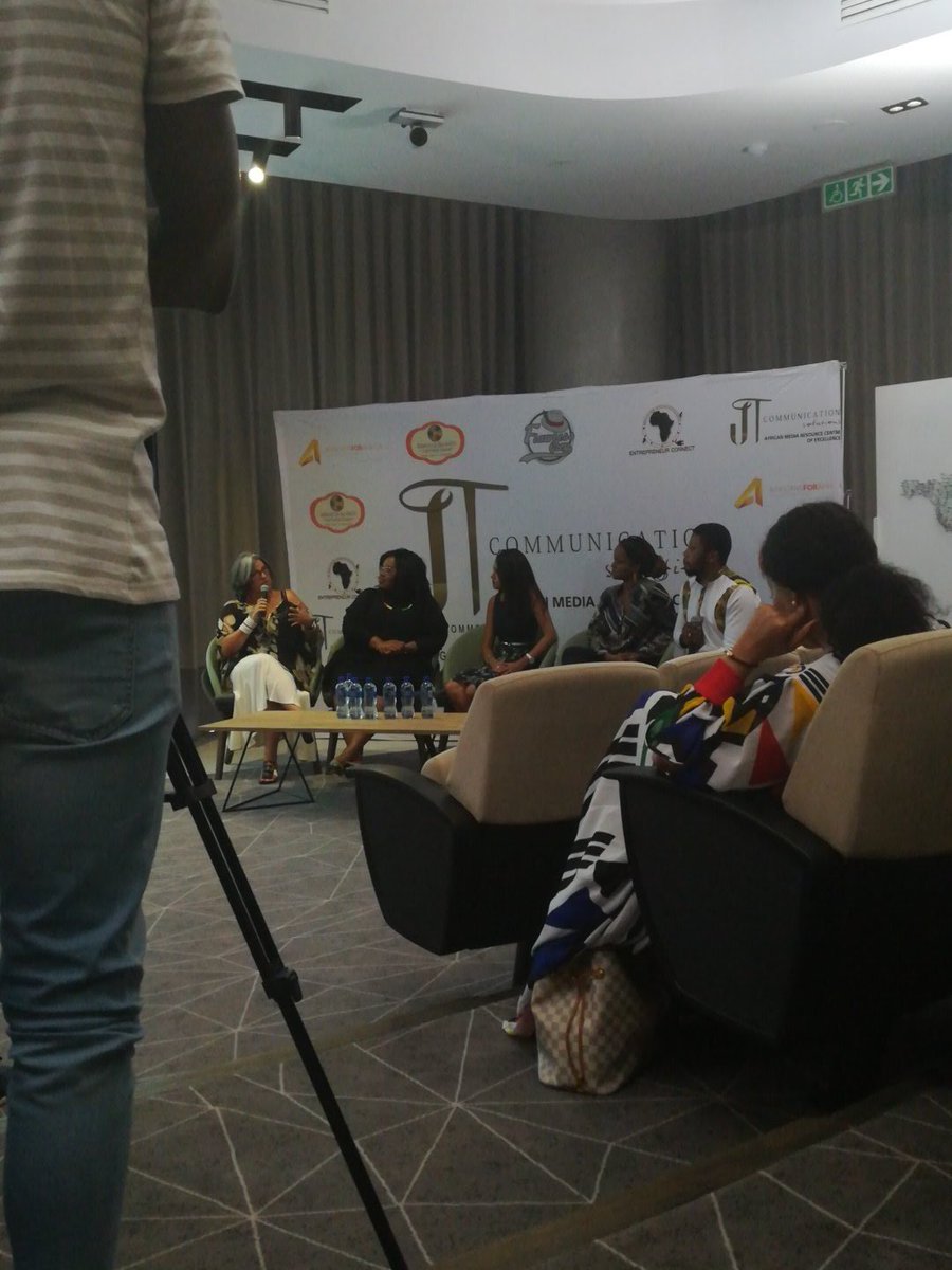 ECAfrica_'s tweet photo. #ECAFRICA100 On the Technology panel with @antosstella from @VivaNationTV / @ContentConnectA this morning. Discussing #AI https://t.co/jz4EHzM6uh