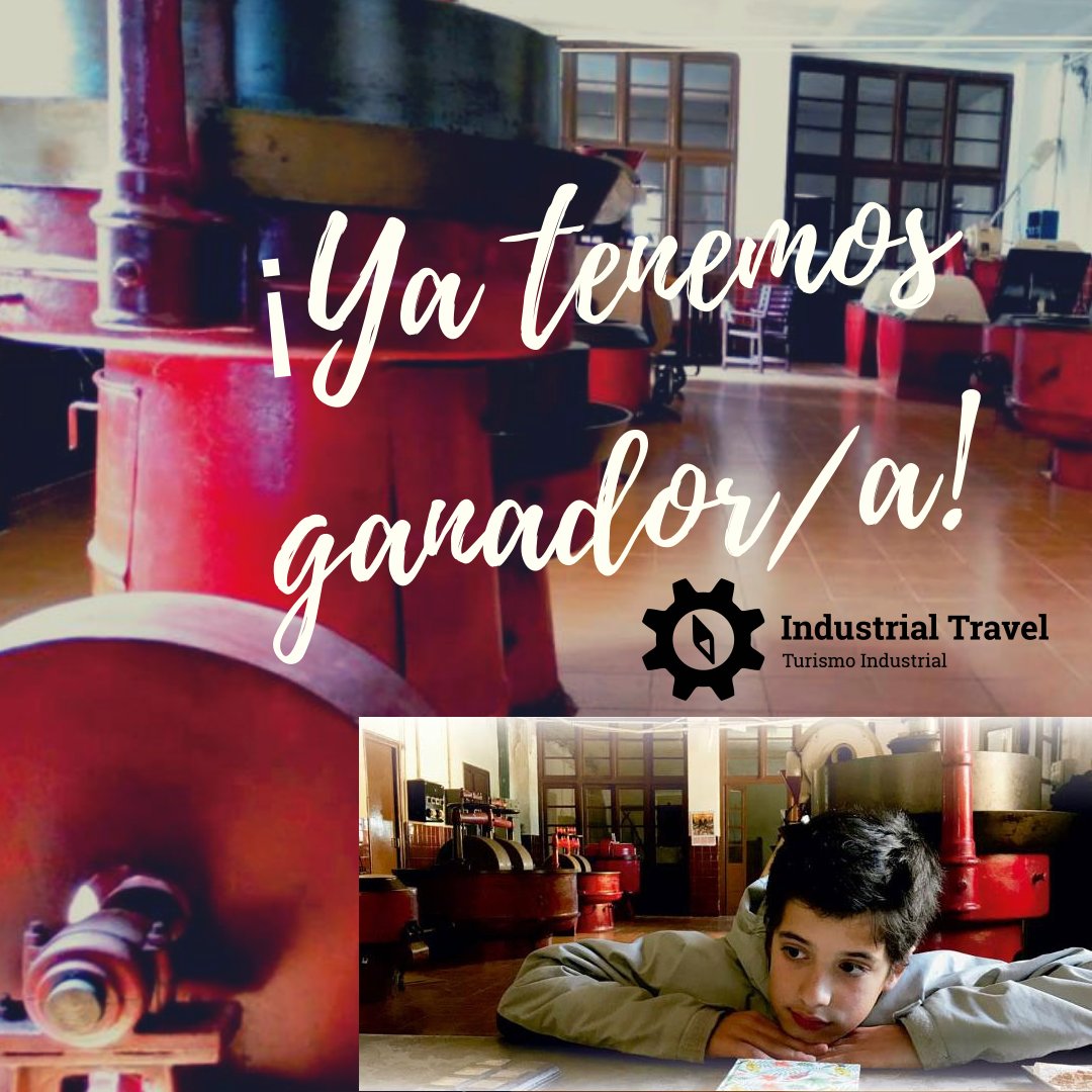 IndustTravel's tweet photo. ¡ATENCIÓN! Ya tenemos ganador/a de nuestro #sorteo de 4 entradas para visitar la Antigua Fábrica de Chocolates Herranz, en Migueláñez (Segovia). ¿Habrás sido tú? https://t.co/f8y0OuGtIX
#turismoindustrial #chocolate #INTUR2018 @feriavalladolid #gastronomía https://t.co/RNKl13hu0r