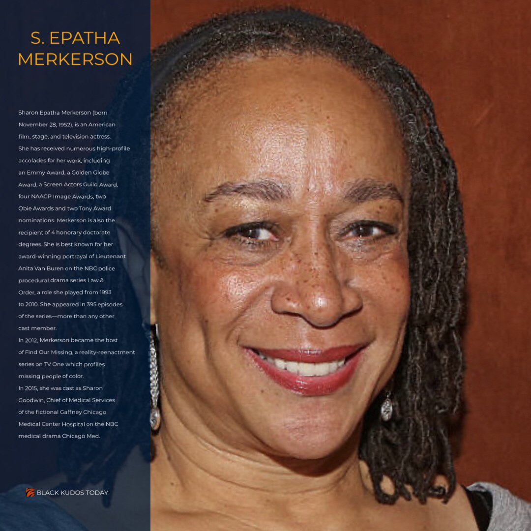 Happy Birthday to S. Epatha Merkerson.
 