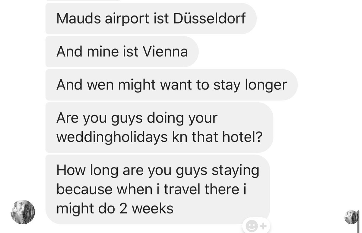 ItsJustKoda's tweet photo. Inviting my foreign cousins to our wedding and enjoying every minute of their English. I just want to see them again 💕 https://t.co/tD0tZyFszl