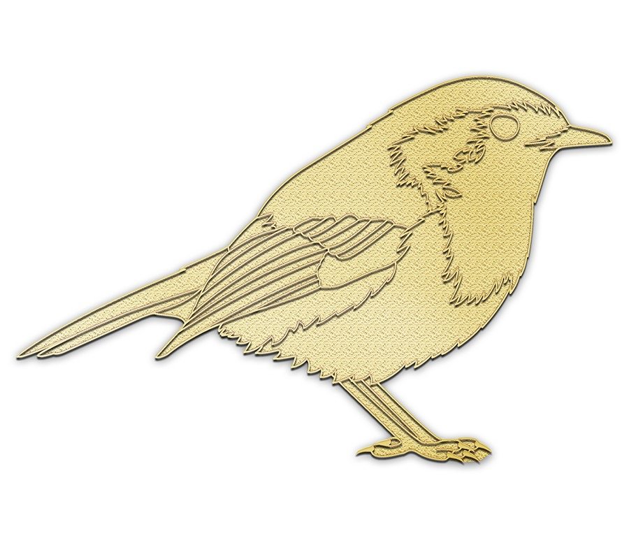RSPBNorthScot's tweet photo. Have you spotted the new Golden Robin pin badge yet? This special pin celebrates 50 years of RSPB Community Groups doing amazing work for local conservation. Get in touch with your RSPB local group to #FindYourLocalRobin before they are all gone. #RSPBpins https://t.co/ixaMYWXkeW https://t.co/bfpfCIjot4