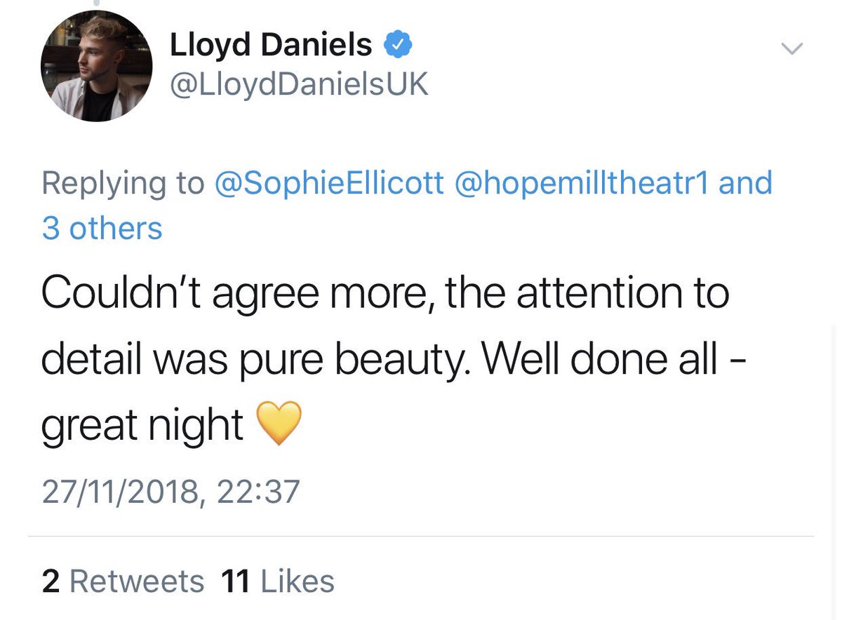 We couldn’t be more proud of our incredible #PROOF cast and crew! What a perfect #OpeningNight. We are back every night this week - so get booking now! Still some tickets available for #PressNight tonight 👌🎭