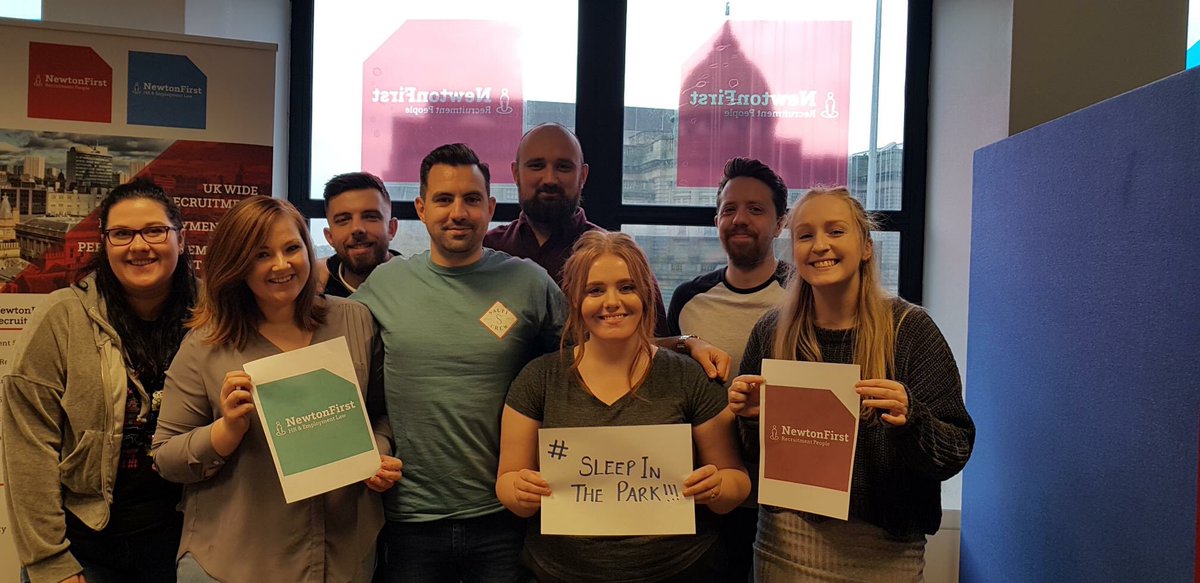 newtonfirstrec's tweet photo. Not long now until our NewtonFirst team take part in @SocialBite_  #sleepinthepark! A huge thanks to everyone who has sponsored us so far! If you’re able to support us, our donation link is in our bio 👍 https://t.co/MEQ2xR2vgD