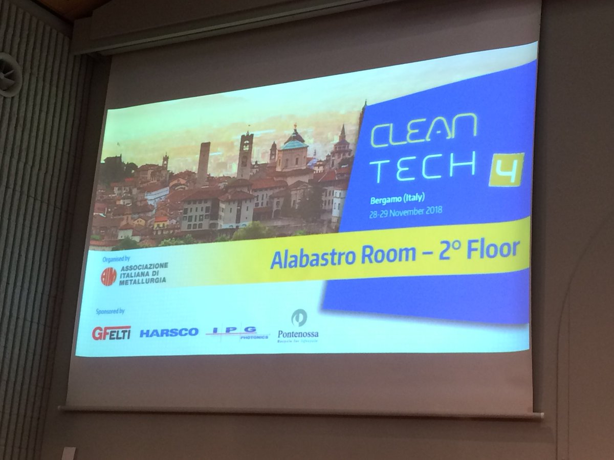 For #Tenova at #Cleantech new technologies for a #sustainable #steel industry.