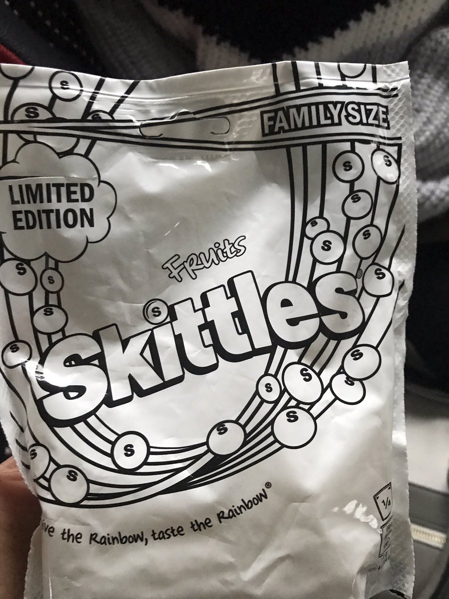 BusinessAlevel's tweet photo. @Skittles get the marketing, good cause but you’ve washed away the flavour??! Don’t get it #help https://t.co/RMCdsW7QOr