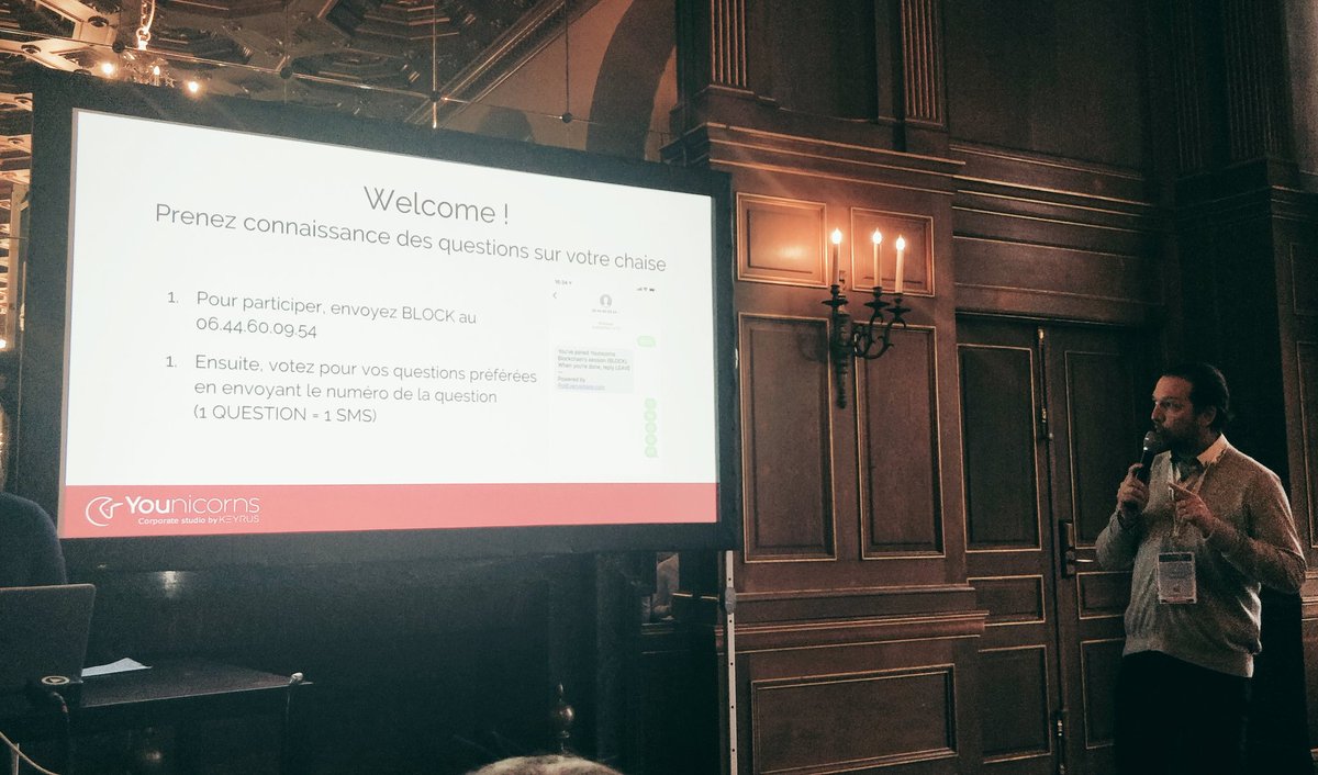 Session questions/réponses au <a href="/Blockchain_fra/">BLOCKCHAIN PARIS</a> avec <a href="/YounicornsIO/">Younicorns</a> by <a href="/Keyrus_group/">Keyrus</a>, partenaire #inops! Tout ce que vous avez toujours voulu savoir sur la #blockchain !