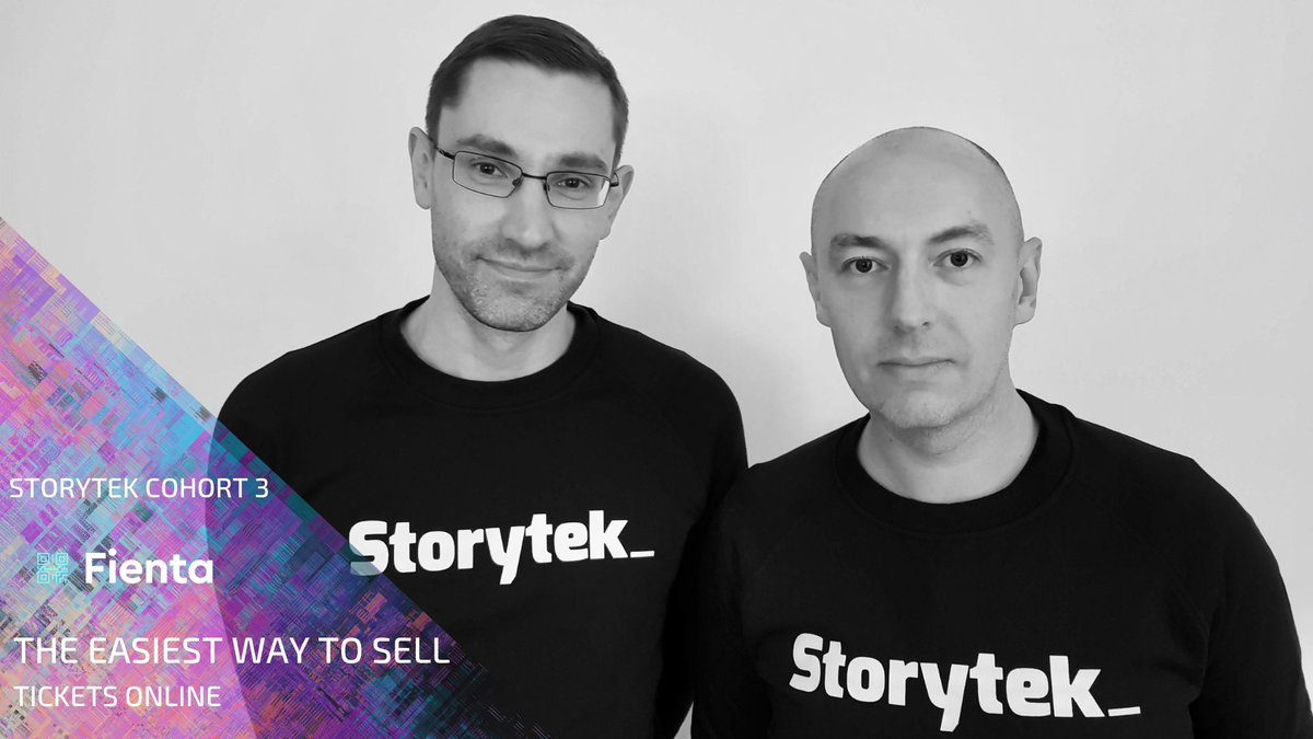 Fienta is an online platform where anybody can sign up and start selling tickets in minutes. Meet Rene and Mati founder of Fienta already TOMORROW! More info: zurl.co/r3Rt