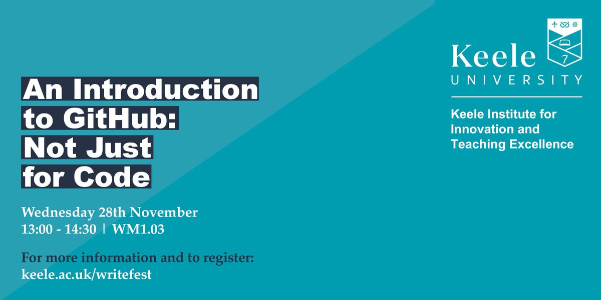 KIITESolutions's tweet photo. RT HumSS_TEL "Today's #AcWriFest18 guest speaker is Hugh Wells (a.k.a. CrabLabuk); a hackathoner, developer and github Campus Expert.
If you're a KeeleUniversity student or member of staff interested in finding out more, sign up at … https://t.co/pJdcpkDYGi"