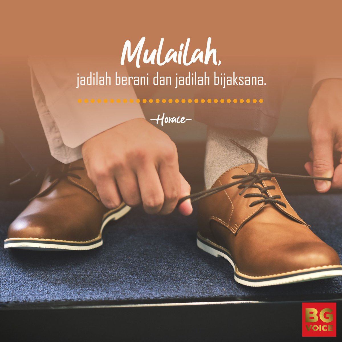 BeGe_RI's tweet photo. "Mulailah, jadilah berani dan jadilah bijaksana".
-Horace-
.
.
.
.
.
#bege_ri #begeVoice #Motivasi #JadiLebihBaik #MembangunIndonesiaMaju #sukses #kemenanganitudekat #Terpopuler #PahlawanMasaKini #entrepreneur #rabu https://t.co/7NUu22jJzx