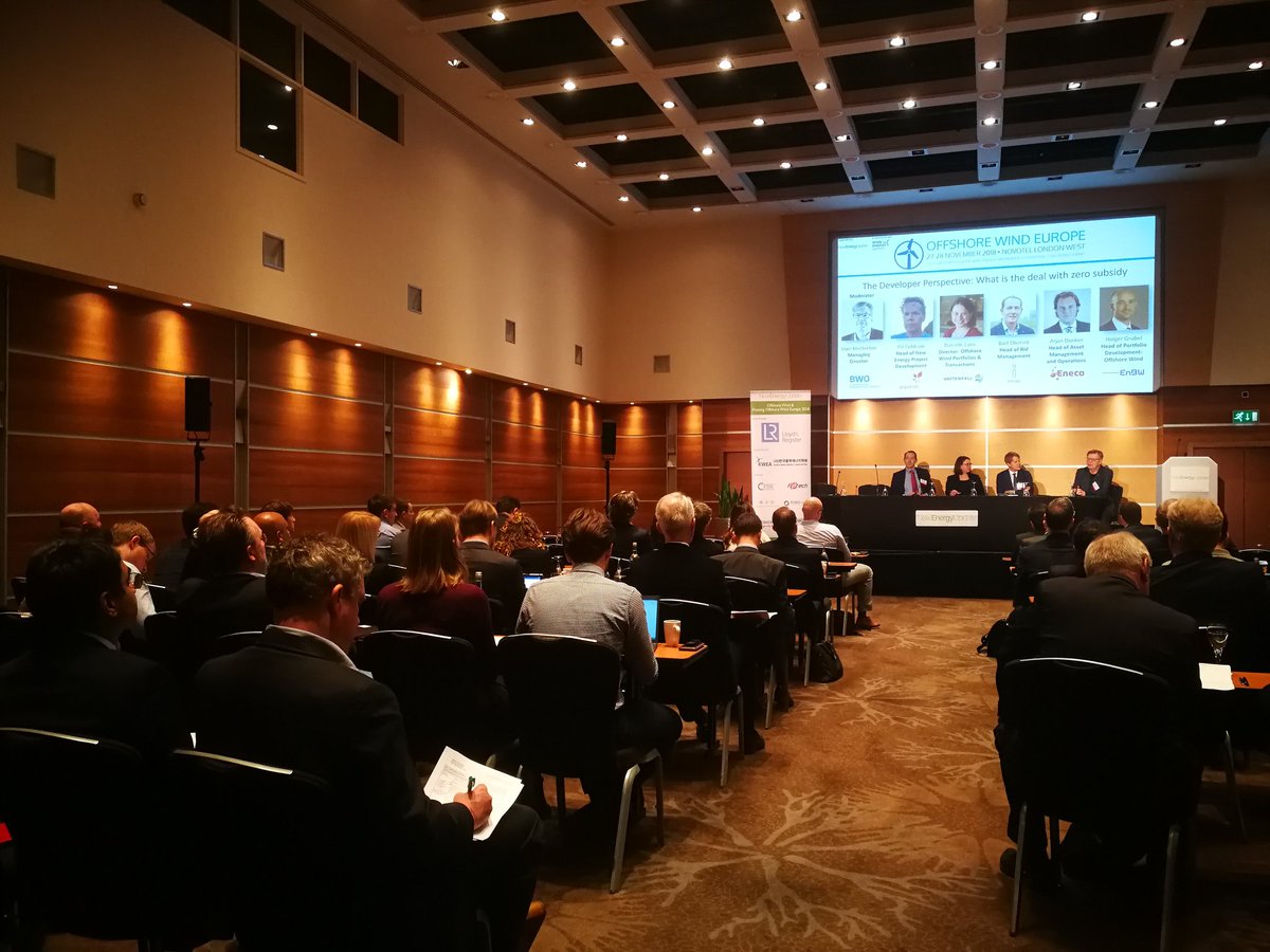 RE_Windpower's tweet photo. A few Highlights from Day 1 at #OWEU18
Sponsored by: @lloydsregister
KWEA @FotechSolutions @romo_wind @Mareal_Ceteal @SiemensPLM Renewable Strategy Ltd
#offshorewindeurope #energy #renewables #renewableenergy https://t.co/AQwB7n1PkI