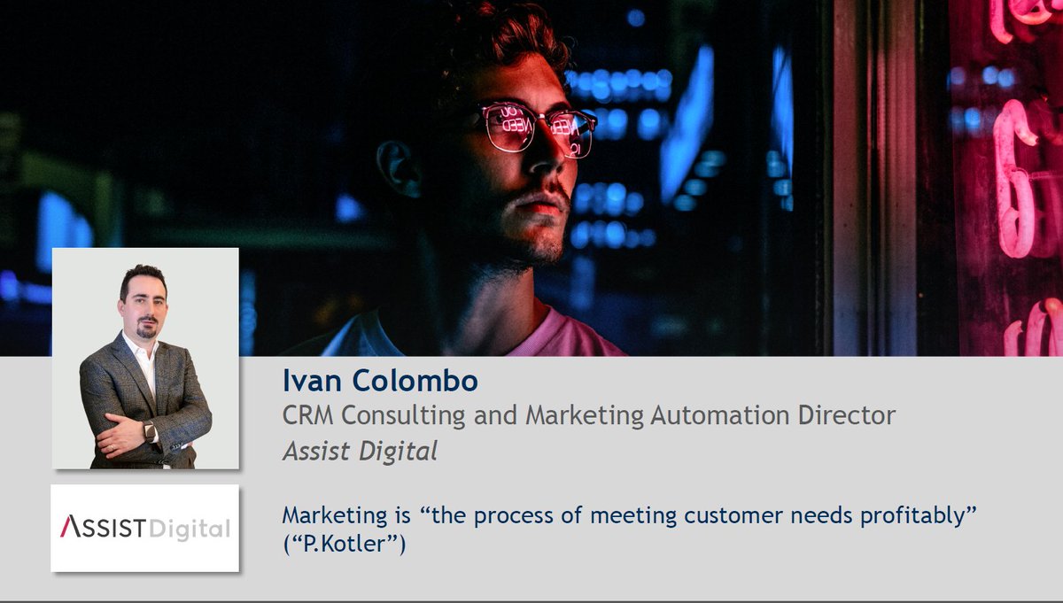 Osserv_Digital's tweet image. Ivan Colombo @AssistCRM &quot;tecnologia è pronta, il problema principale è che le aziende non hanno adeguato i modelli organizzativi per sfruttare le capability tecnologiche. Necessarie skills variegate&quot; #OCX18