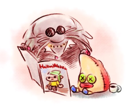 高橋きの ぴーこ ねこのぶーちゃん よく考えたらなんだか悲しい絵になってしまった感が わーい ありがとうございます