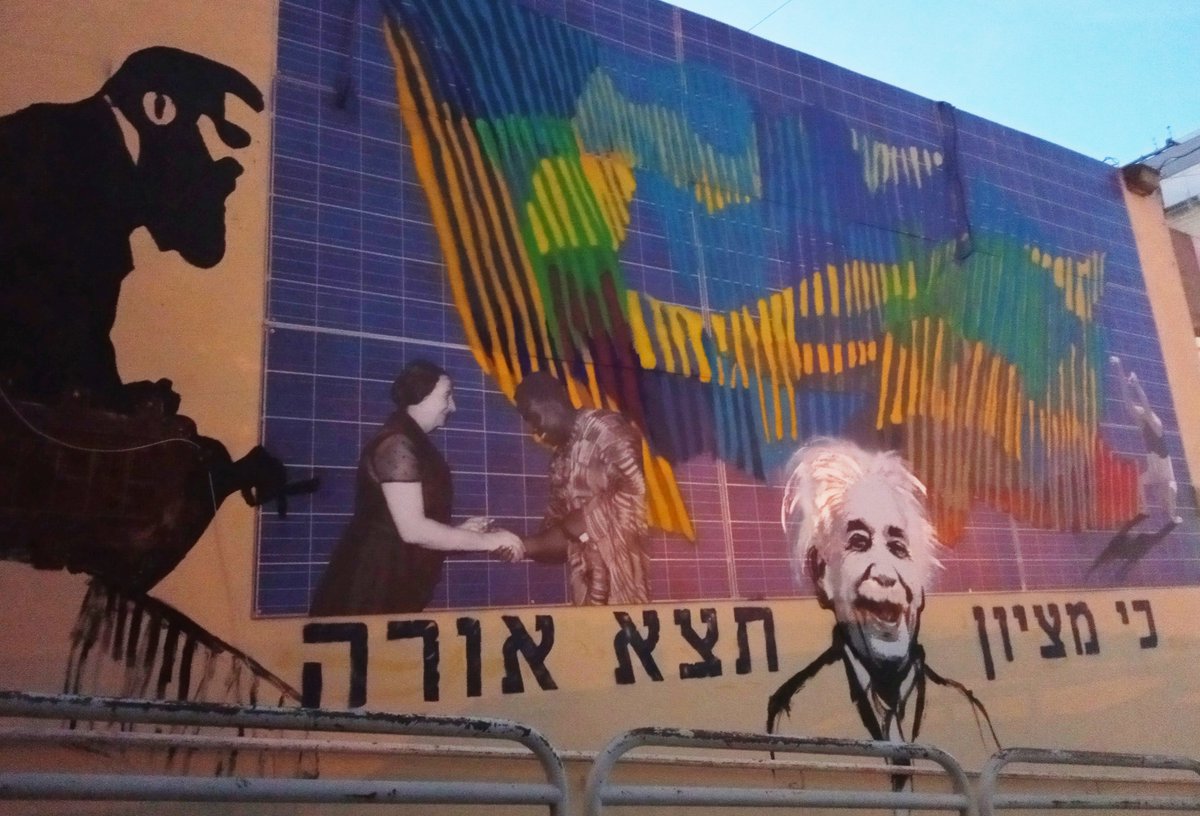 jerusalemnyc's tweet photo. Where's this mural about amazing Israeli solar energy? Check out our documentary project about Israeli solar helping Africans, here: https://t.co/ZR9Gm7p0mG #climatechange
#climateaction
#globalwarming
#renewableenergy https://t.co/FOVbVe3sng