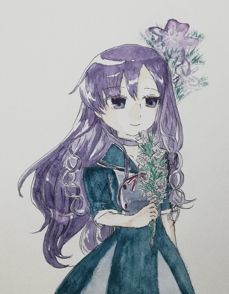 catsistersfairy's tweet photo. 鈴乃さん(@suzuno_fairy)へ捧ぐ

 ローズマリーと共に。緒尾杖真理

#DRREC https://t.co/Blb0DV39BB