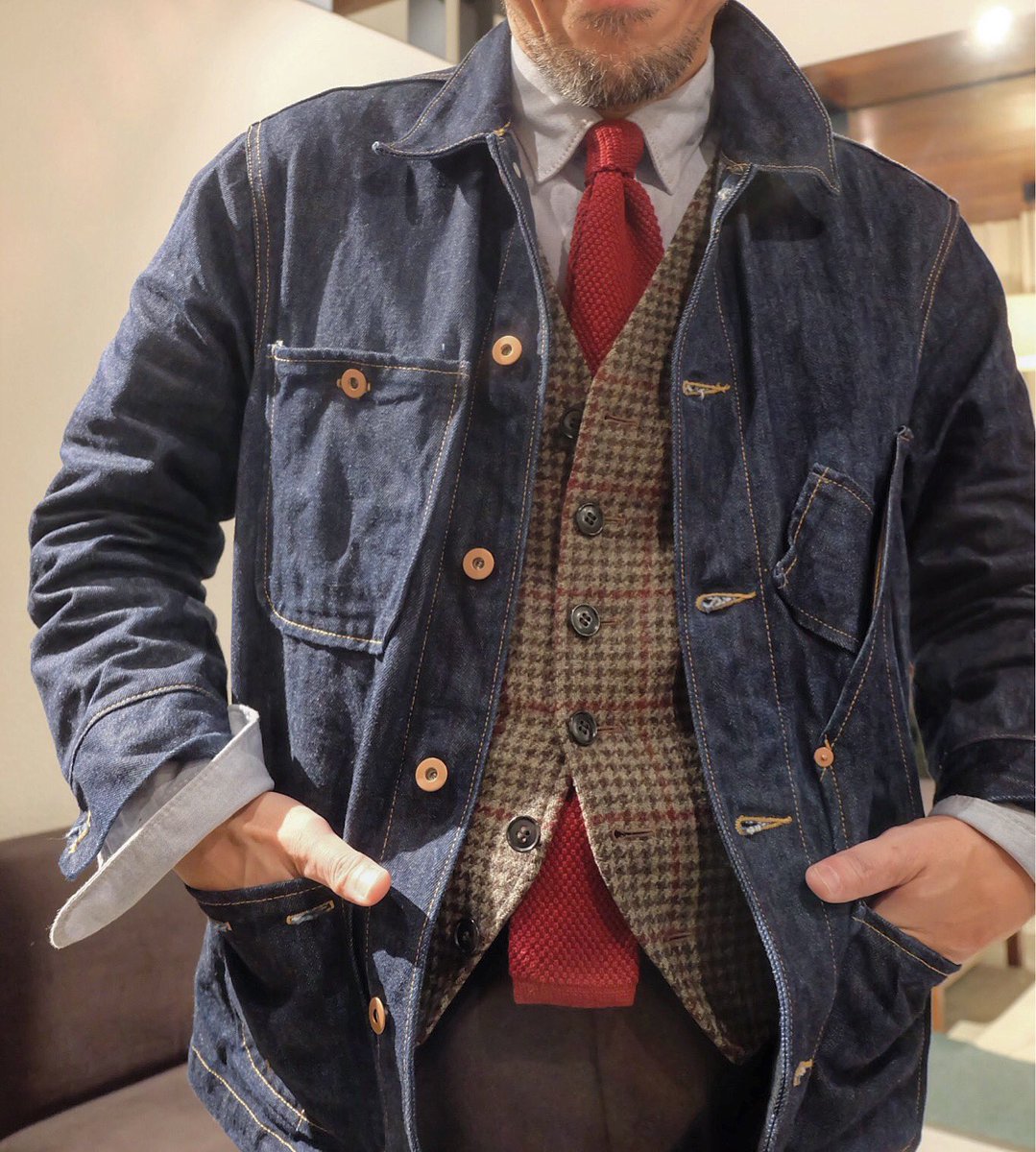 kuboclassic's tweet photo. Tellason coverall jacket
超お気に入り!
#tellason #coveralljacket #denim https://t.co/6QZ2awmQwi