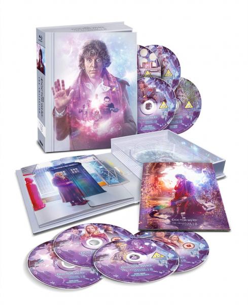TARDISLibraryDW's tweet image. Less than 3 months after the last one, Season 18 will be the next #DoctorWho deluxe Blu-ray box set to be released, in February timelash.com/tardis/display…