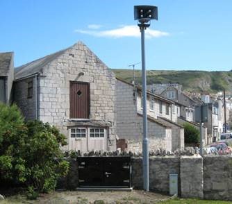 EnvAgencySW's tweet photo. CANCELLED: Flood siren testing at #Chiswell, #Portland. We have cancelled tomorrow's siren test as weather conditions are too similar to a real event and we don’t want to cause confusion. @wpbcouncil https://t.co/9oCGeyKmM4
