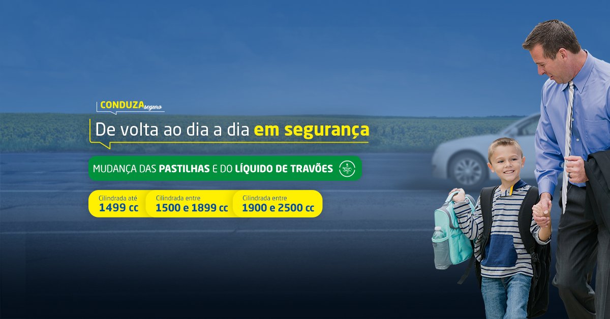 euromaster_pt's tweet image. Venha à #EUROMASTER e mude as #pastilhas de travão e o #líquido de #travões a um preço único. 🙌 Conduza seguro! ☺️ bit.ly/2xH3P3W