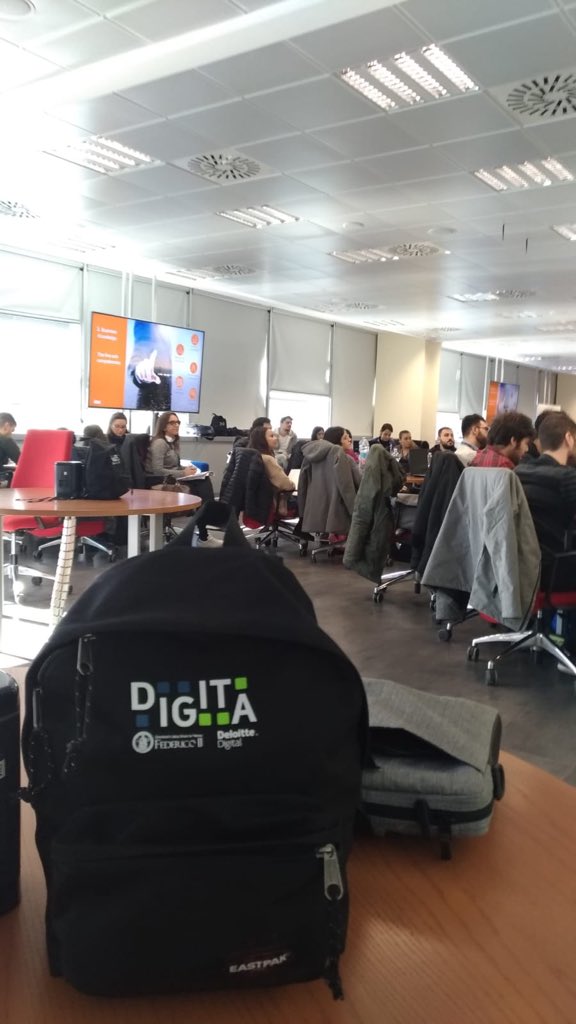 Prassedec's tweet photo. #IIBA #iiba_italy Business Analysis Workshop live at Naples Digita Academy @IorioDiorio @ChiaraPezzella3 @AnnaAcanforaIz @Stefania_Lig https://t.co/ZIT17Wecj4