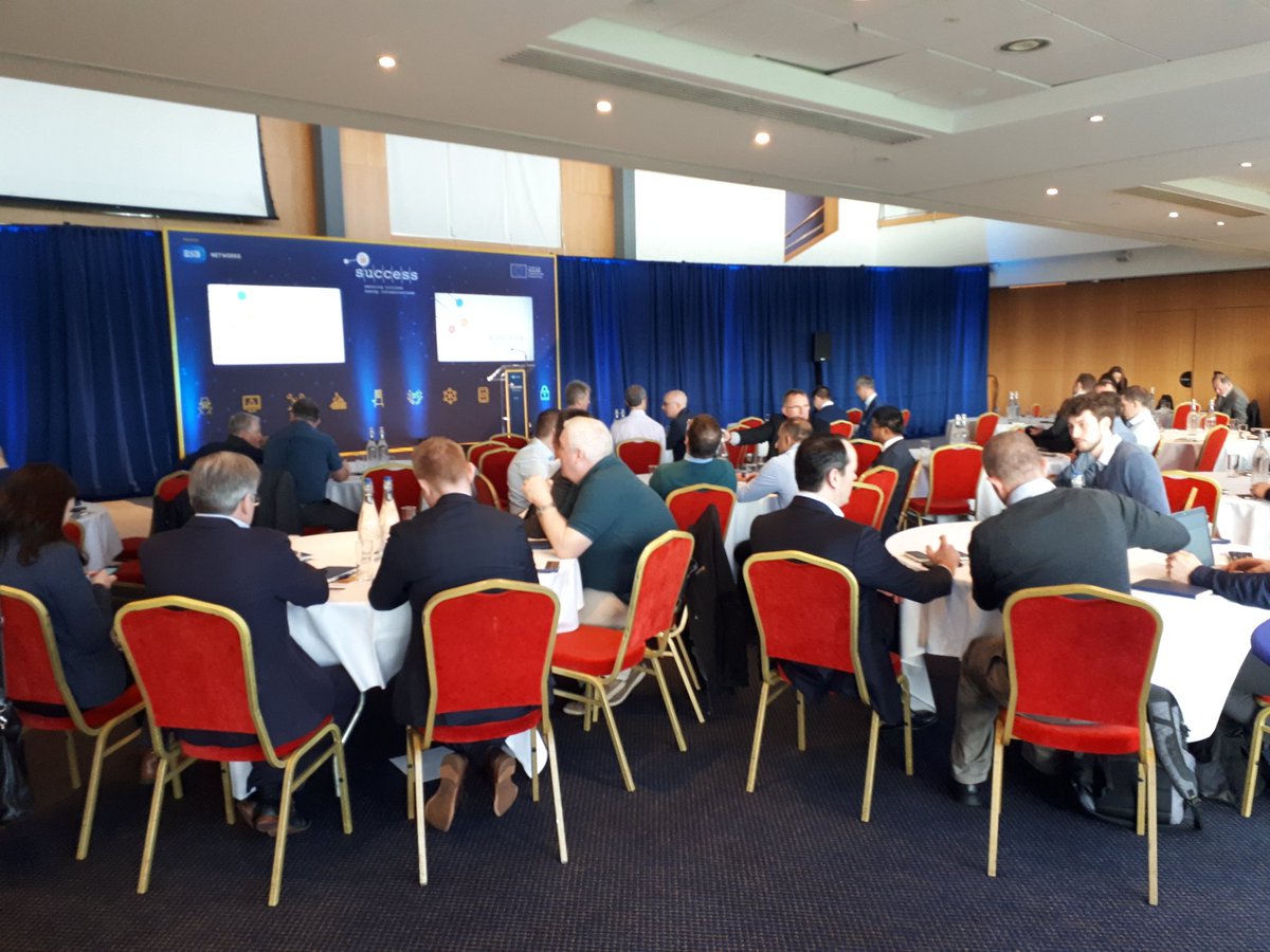 Showtime at the <a href="/successenergyeu/">SUCCESS</a> final event hosted by <a href="/ESBNetworks/">ESB Networks</a>. Full room despite the stormy weather outside. #security is a weatherproof priority!