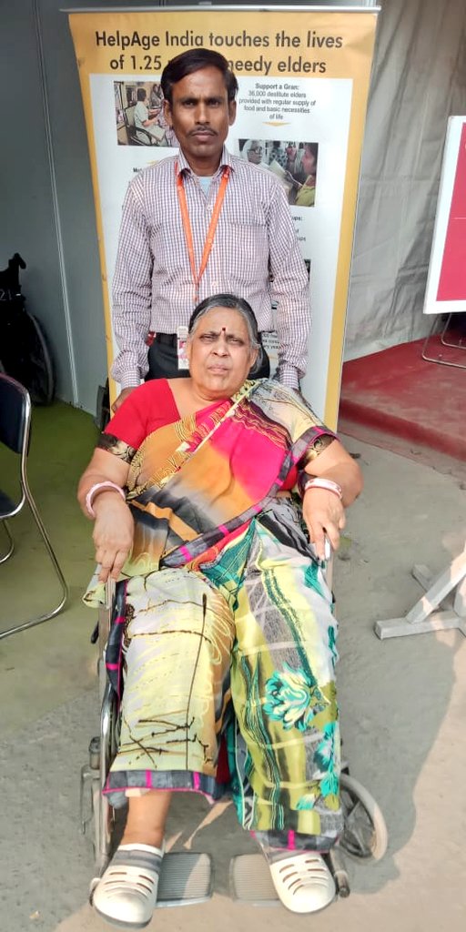 Helpageindia's tweet photo. Dear #Delhi, if you're taking your elderly parents to #IITF2018 at #PragatiMaidan and if you need assistive services please reach out to #HelpAgeIndia stall on ground floor that's providing free wheelchair service everyday until the last day of exhibition, for immobile elders. https://t.co/1qdxu9Rih6