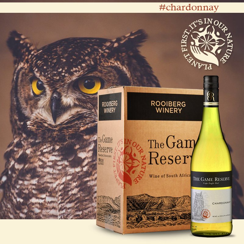 RooibergWines's tweet photo. Help us in supporting the conservation of the large &amp; powerful Cape Eagle Owl when you purchase Chardonnay from the Game Reserve Range, brought to you by Rooiberg Wines. #wineswithacause #rooibergwines #itsinournature Wilderness Foundation Africa
https://t.co/22YwyVGbK1 https://t.co/prpEze2F18