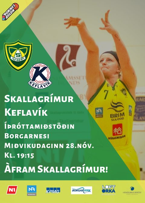 Leikur í kvöld! Gó Skallagrímur!