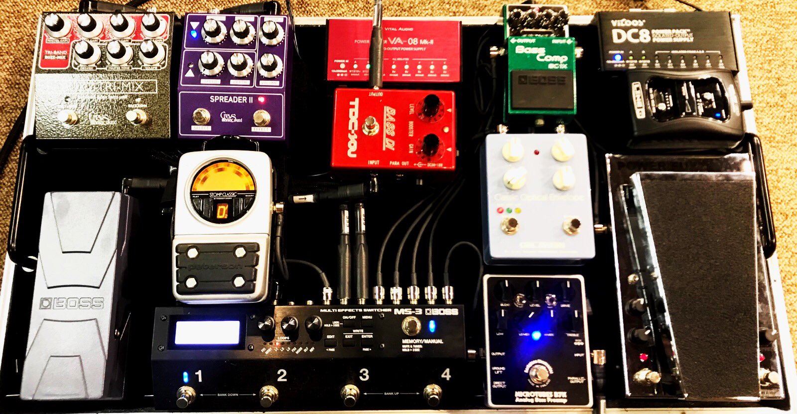 BOSS MS-3 + EV-30 セット BOSS MS-3 FS-7 EV-30 セット 楽器・機材