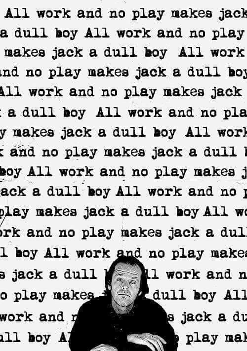 filmnod's tweet photo. #TheShining
“All work and no play makes jack a dull boy”
https://t.co/R6yTfdqwwm https://t.co/2g1qFHQpUe